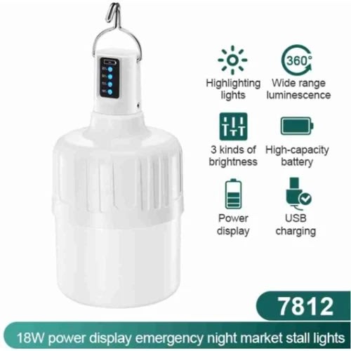 Dp 7812 Rechargeable Led Emergency Bulb -18W