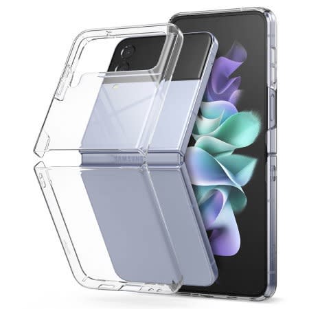 Transparent Shockproof Slim Fit Bumper Case For Samsung Galaxy Z Flip 4