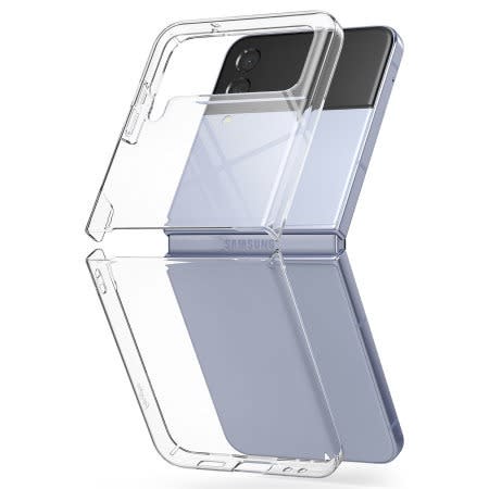 Transparent Shockproof Slim Fit Bumper Case For Samsung Galaxy Z Flip 4