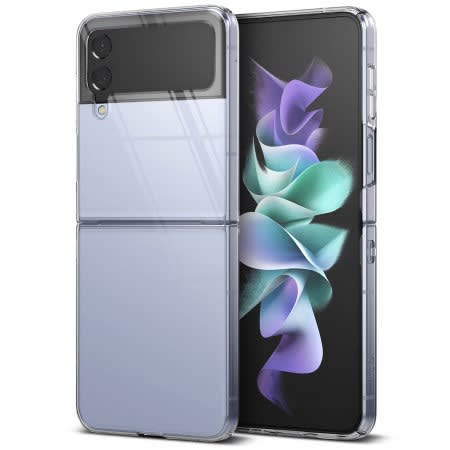 Transparent Shockproof Slim Fit Bumper Case For Samsung Galaxy Z Flip 4