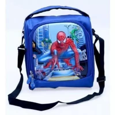 Spiderman Lunch Bag - Blue