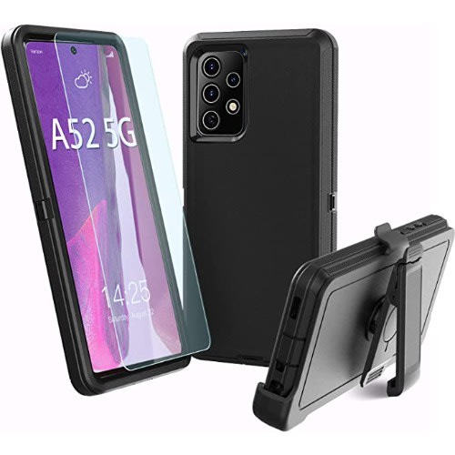 Otter Box Defender Rugged Shock Proof Case For Samsung Galaxy A52 5g.