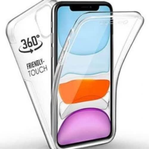 Hy-pro Transparent Front & Back Cover Case For iPhone 13 Pro Max 360