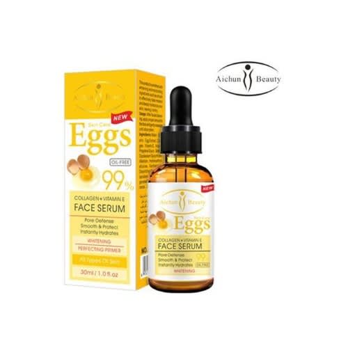 Eggs Face Whitening Serum 99% Collagen + Vitamin E - 30ml