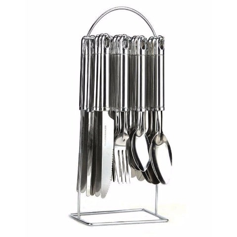 25 Pcs Cutlery Set- Silver