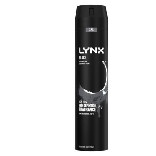 Black Body Spray Deodorant 250ml