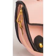 Leather Bag - Pink - medium