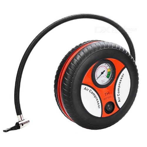 Portable Auto Car Pump Tyre Inflator And Air Compressor