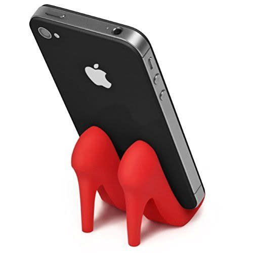 High Heel Shoe Stand For iPhone - Red