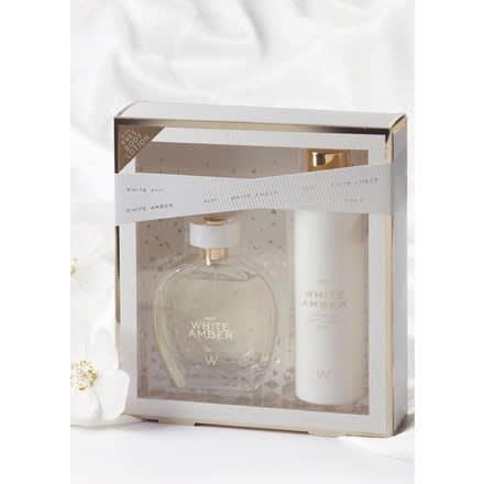 White Amber Women Eau De Parfum Gift Set - 100ml
