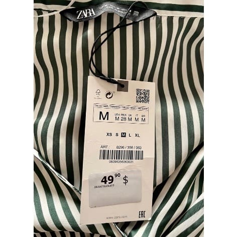 Belted Satin Effect Shirt