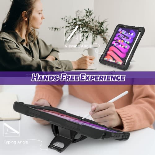 Full Body Shockproof Armored Defender Case For iPad Mini 6