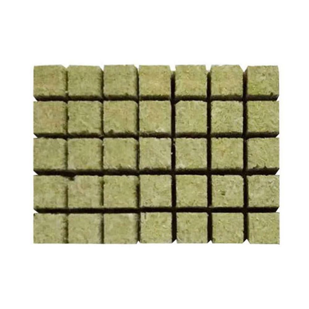 50pcs Grow Plug A Pack Grodan 1 "Starter Cubes Plugs-hydroponic Rockwool Grow Media. Spread Cloning Rock Wool Cubes