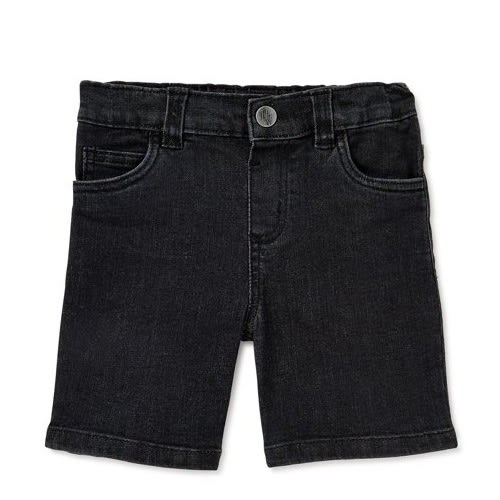 Toddler Boys Denim Jeans Shorts - Black