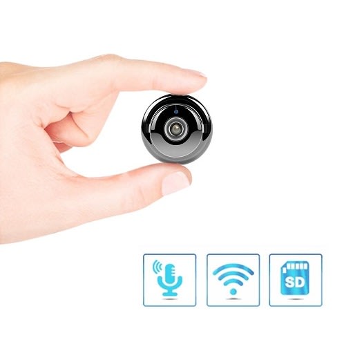 Mini Wireless Night Vision Ip Camera With Wide Angle Viewing