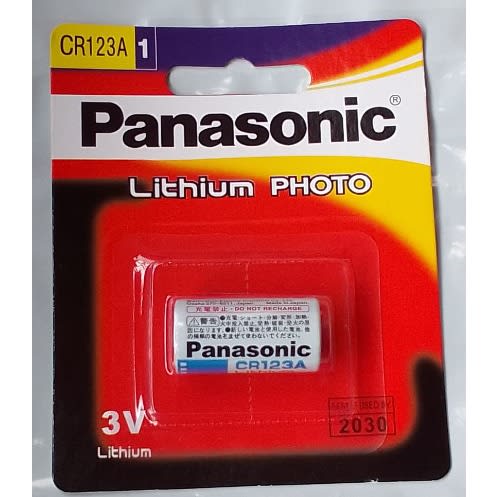 Cr123a 3v Lithium Photo  Battery