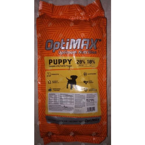 Optimax Optimum Nutrition Puppy Complete And Dry Food - 10kg