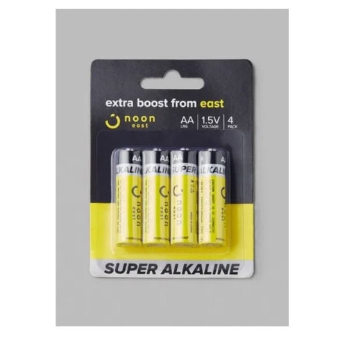 Aa Lr6 Aa Alkaline Battery, 4-piece