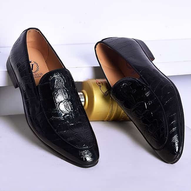 New Arrival  Men Classic Shoes Black GD