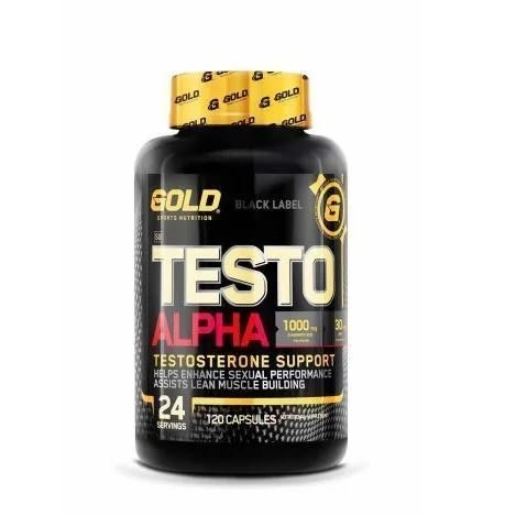Testo Alpha - 24 Servings (120 Capsules)