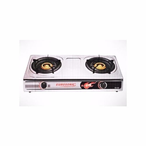 2 Stainless Table Top Gas Burner