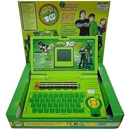 Ben 10 English Learner Educational Kids Laptop