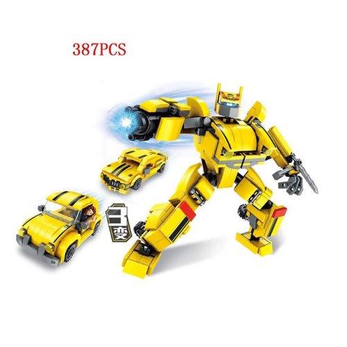 3 in 1 Educational Robotic Building Blocks- 387 Pieces