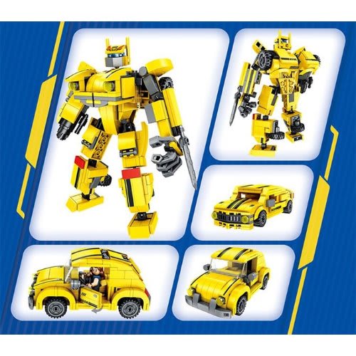 3 in 1 Educational Robotic Building Blocks- 387 Pieces