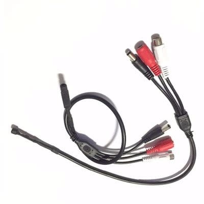 Mini Audio Microphone RCA Output Cable for CCTV Security Camera