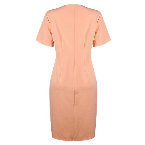 Selent Turkey Fitted Gown - Orange