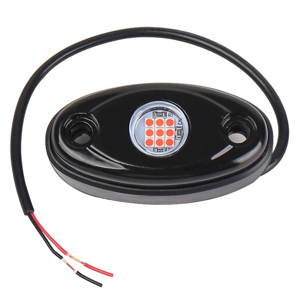 4Pcs Rock Lights 4-Pod For JEEP Offroad Truck UTV ATV Boat