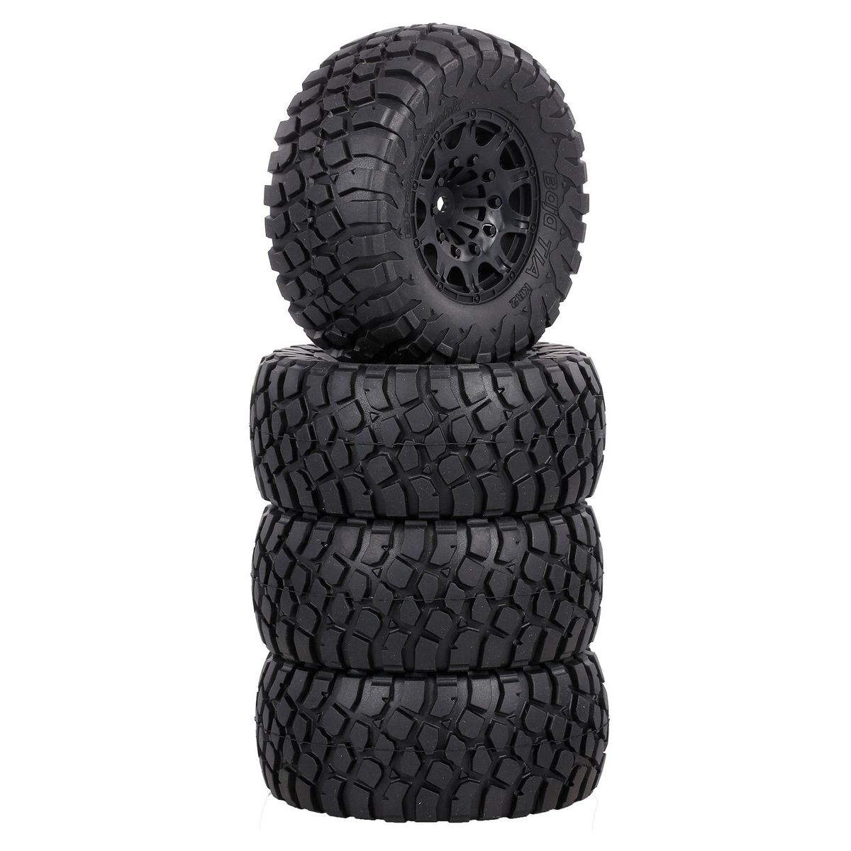 4 pcs 110mm 1/10  RC Car Truck Short Course Truck Off-road Vehicle Tyres RC Wheel Compatible with Traxxas HSP Tamiya HPI Kyosho RC Car