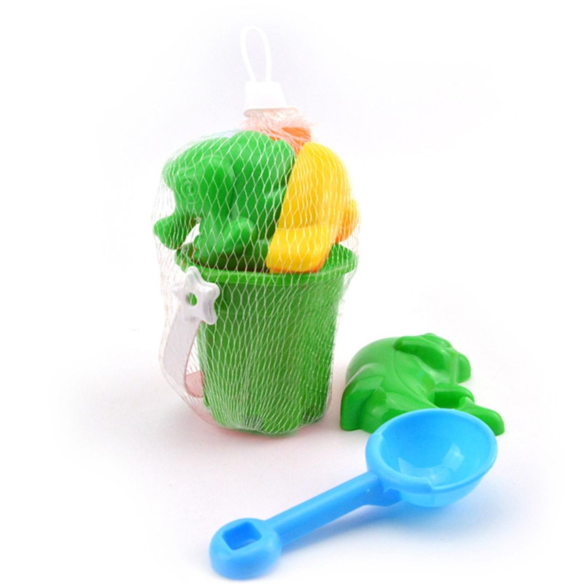 7PcsSet Sand Digging Tools Sand Digging Tools with Bucket Green