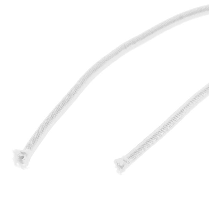 2mm Elastic Shock Cord Marine Kayak Stretch String Rope Tent 2m White