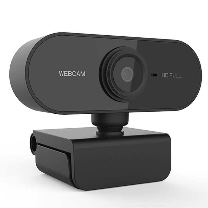 Cross-mirror HD computer camera usb camera live online class built-in microphone 1080p webcam PC01--1080p