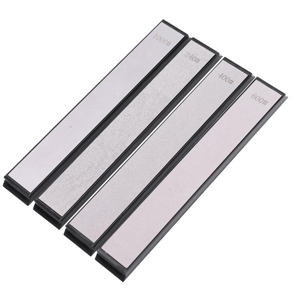 240 400 600 1000 Grain Diamond Sharpening Angle Grind Sharpening Professional Sharpener Tool Bar 4 Pack
