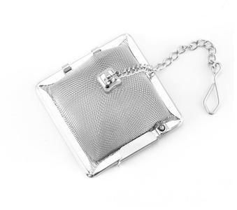 100pcs Stainless Steel Pyramid Tea Infuser Tea Strainer Loose Teapot Leaf Filter Teaware Tool Accessories