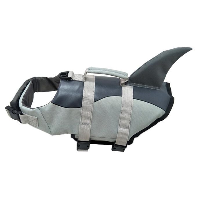 2Pcs Durable Pets Dog Life Jacket Swimming Vest Swimsuit With Puller