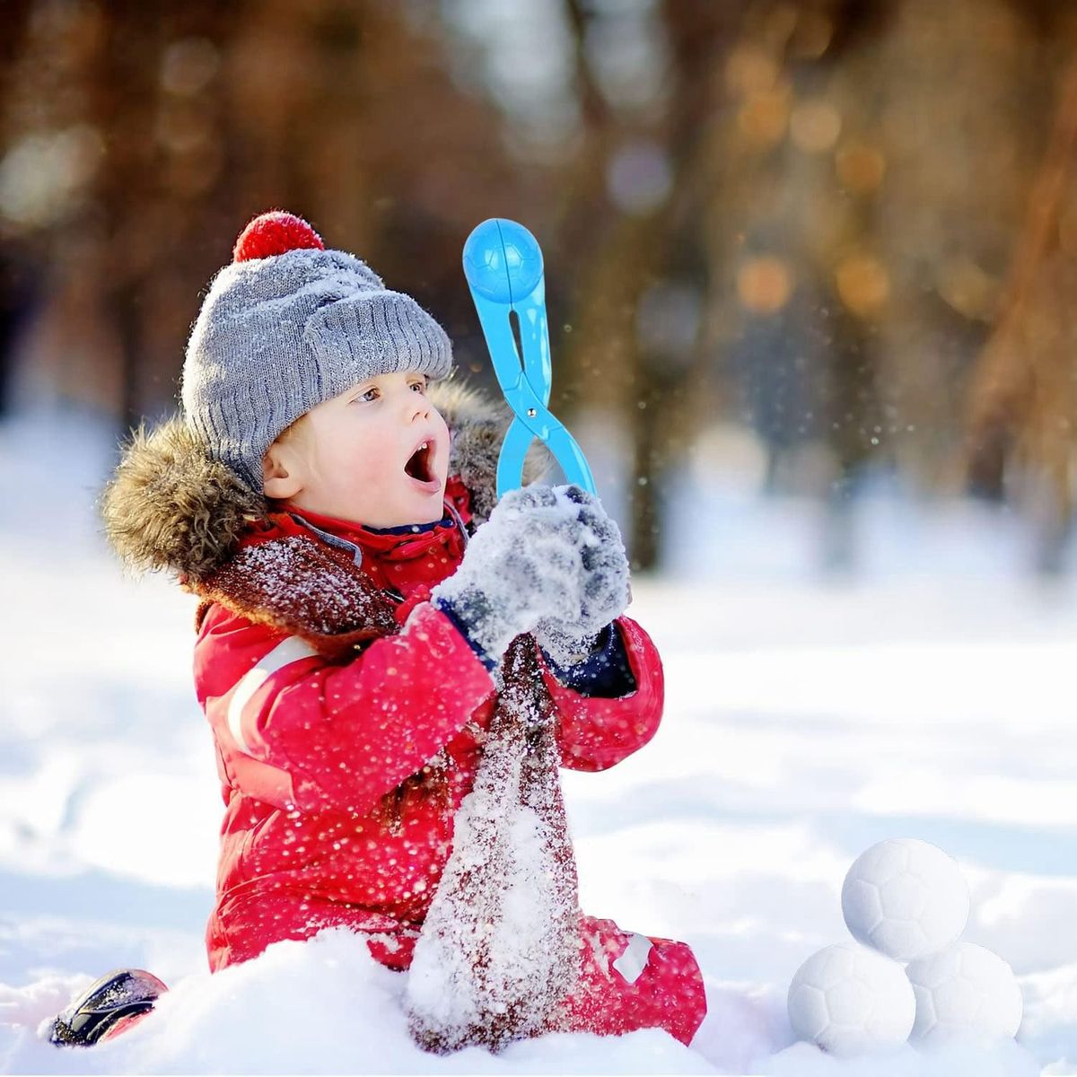 Multiple styles Snow Toys Kit Snowball Maker Tool Snow Toys Kids Winter Outdoor Toys Snowball Clip Snow Molds for Kids and Adults