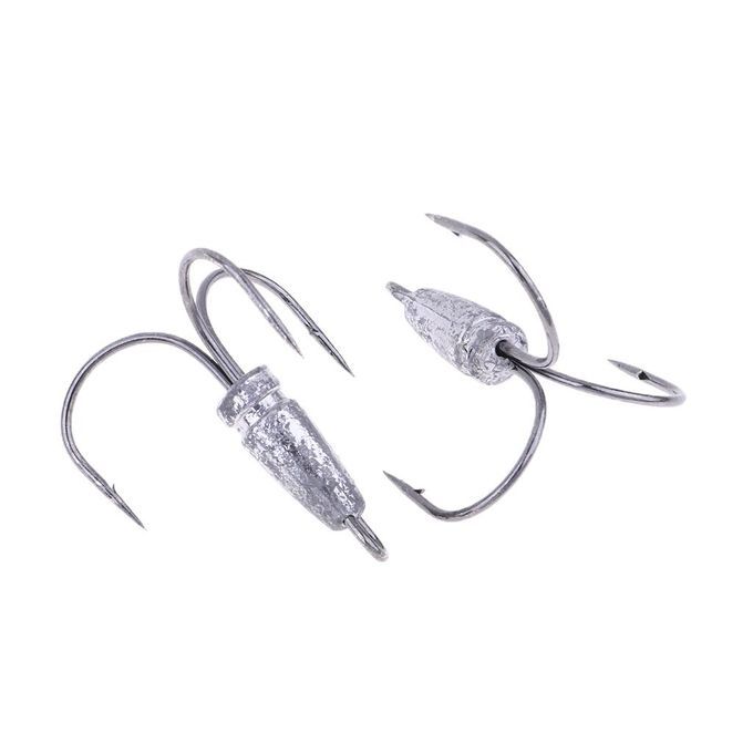 5 Pieces  Hooks Treble Hook Fish Hooks For  Baits Mixed B