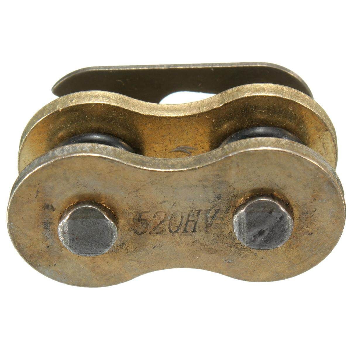 4pcs Heavy Duty Connecting Master Chain Link Gold Split / Clip For 520H DID 520 VX2