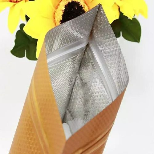 50 Pieces  Ziplock Packaging Pouch (self Stand)