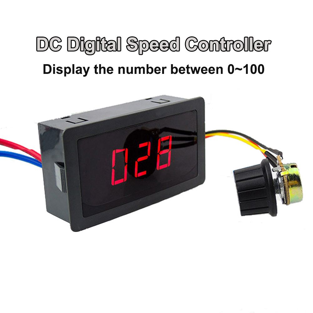 Direct-Current Speed Controller 24V Digital  Motor Speed