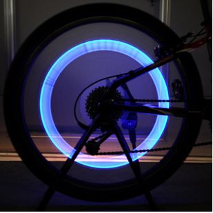 Tyre Tire Valve Caps Bike Light 1pcs Bycicle Luces Led Led