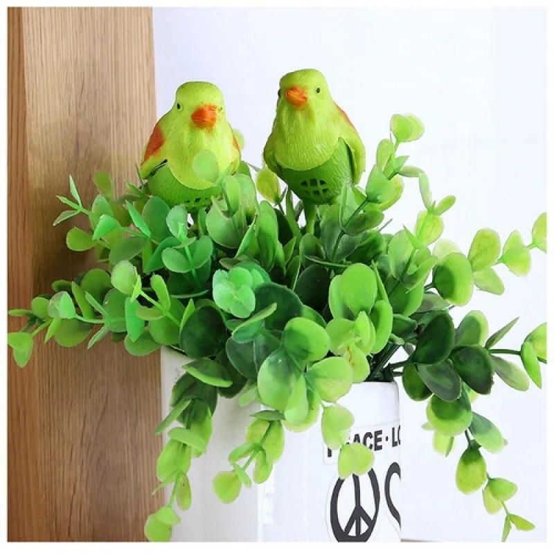Funny Simulation Control Sound Bird Voice Control Activate Chirping Singing Bird Toy Gift Talking Parrot Bird