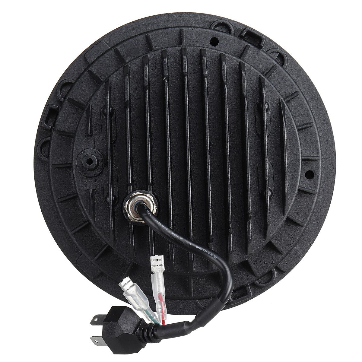 7" 200W Motorcycle LED Projector Headlight Hi-Lo Beam Bracket For Cafe Racer