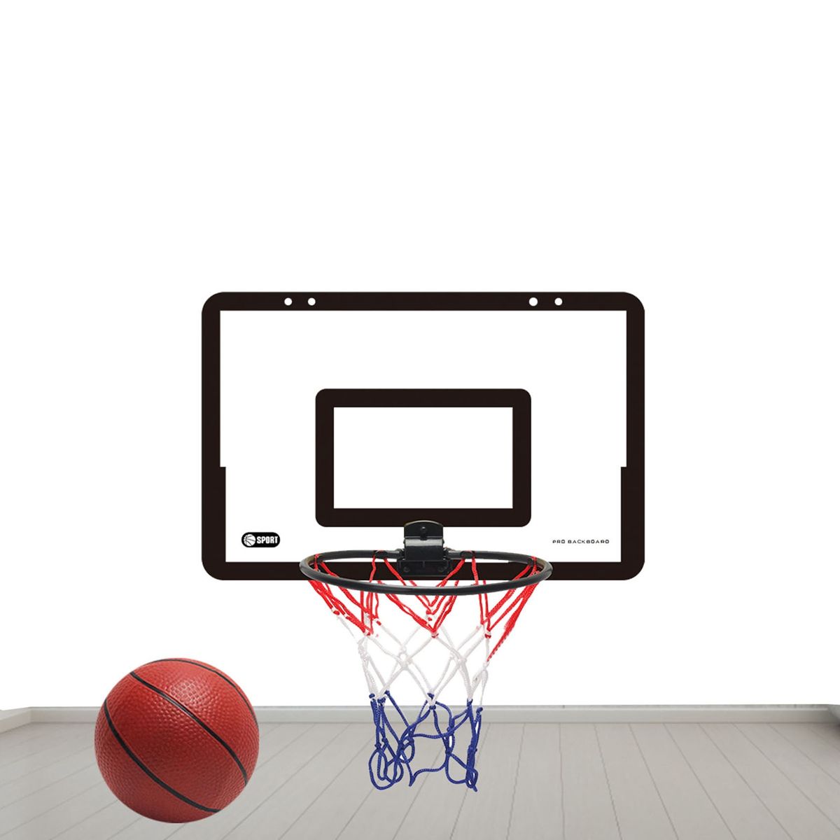 Portable Funny Mini Basketball Hoop Toy Kit In
