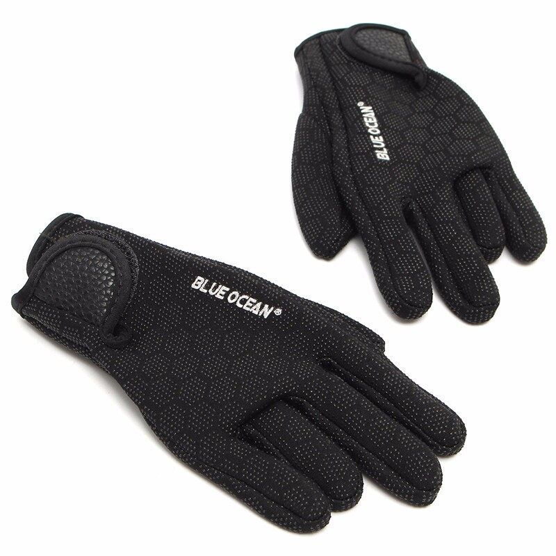2x 1.5mm Scuba Neoprene Warm Flexible Diving Swimming For Spearfishing Black Black