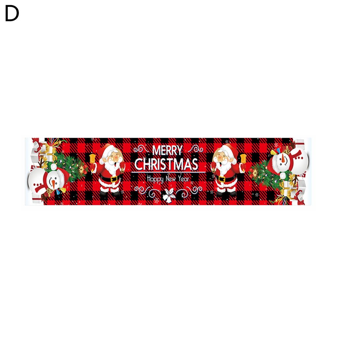 Tablecloth Cover Xmas Dining Table Decoration Cloth D
