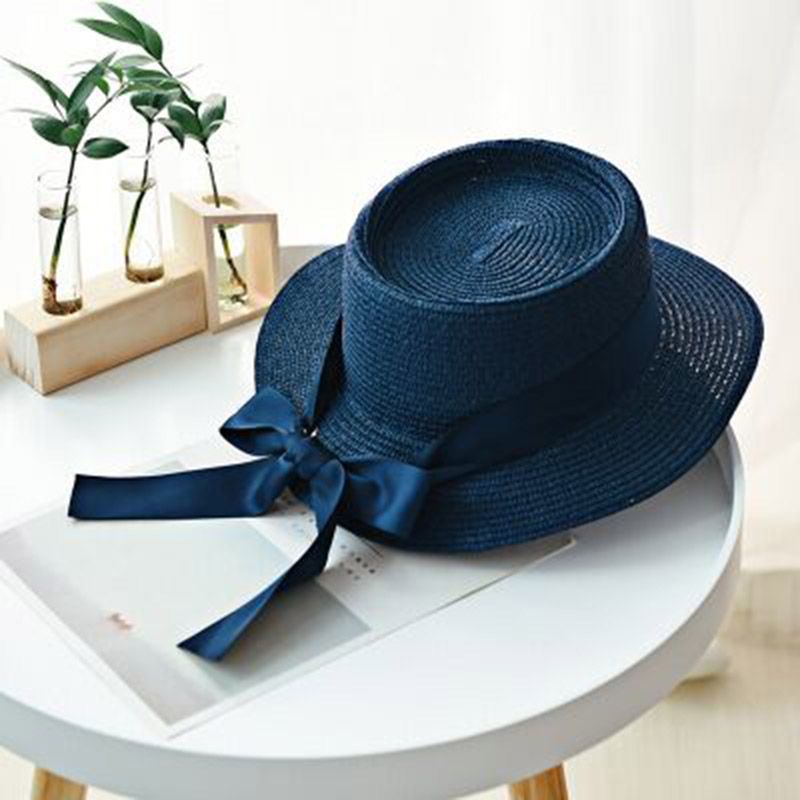 （56-58cm）（56-58cm）（Khaki）2020 Simple Summer Women's Beach Hat Female Casual Panama Hat Lady Bra RA